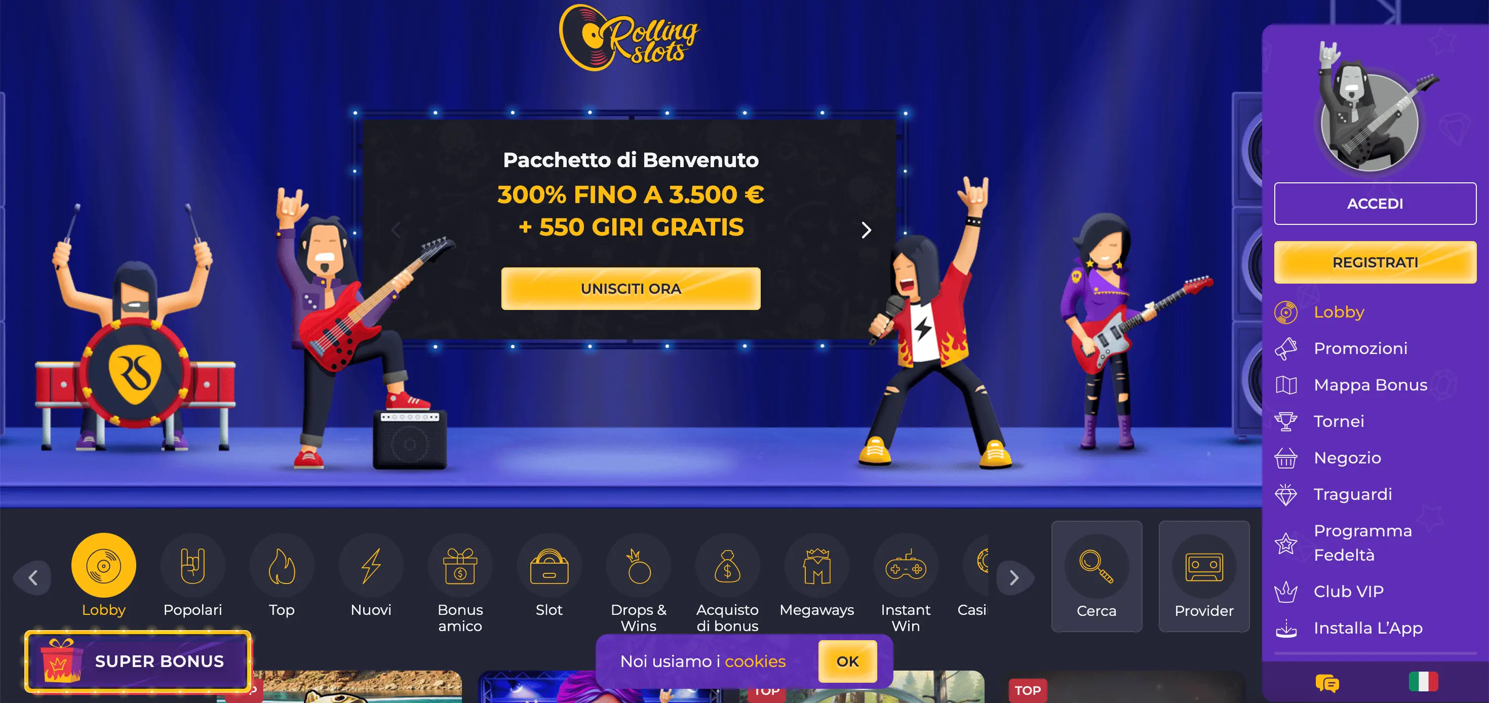 Rolling Slots Casino